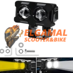 فوج معدن محمل بينور ابيض واصفر ورعاش